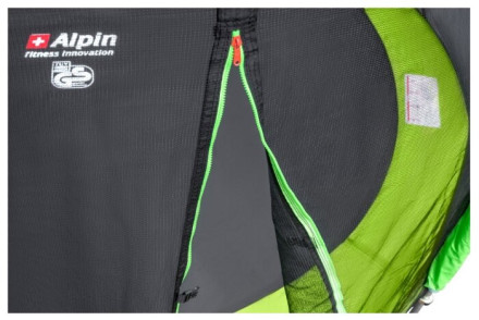 Каркасный батут Alpin 14 ft (435 см) с защитной сеткой и лестницей 435х435х269 см Каркасный батут Alpin 14 ft (435 см) с защитной сеткой и лестницей 435х435х269 см