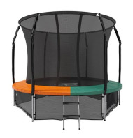 Каркасный батут Eclipse Space Green/Orange 12FT 366х366х250 см