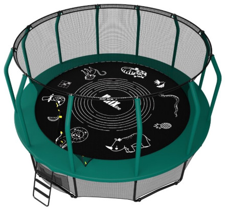 Каркасный батут Unix Line 12ft Supreme Game Basketball