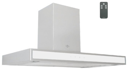 Каминная вытяжка MBS TRINIA 190 GLASS WHITE