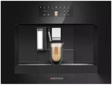 Встраиваемая автоматическая кофемашина Meferi MCM6010BK COMFORT PLUS