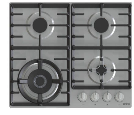 Газовая варочная панель Gorenje GW 641 CX Газовая варочная панель Gorenje GW 641 CX