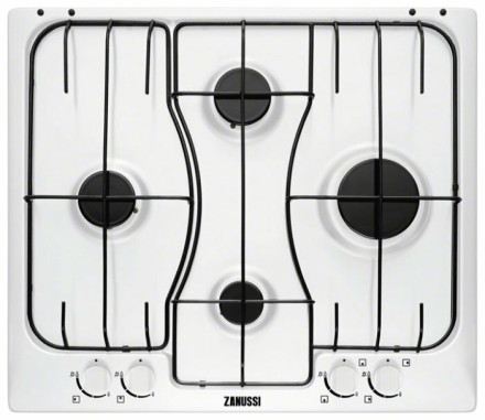 Газовая варочная панель Zanussi ZGX 565414 W Газовая варочная панель Zanussi ZGX 565414 W