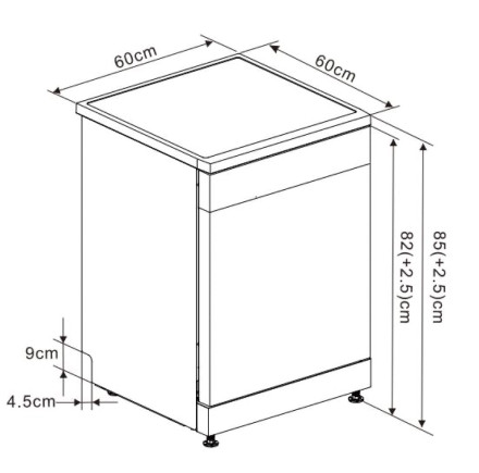 Посудомоечная машина Ardo DTH1563W2