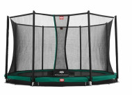 Каркасный батут Berg InGround Champion + Safety Net Comfort 330 330х330х200 см