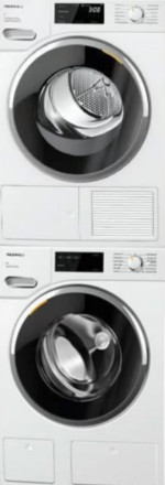 Комплект стиральная и сушильная машина Miele WWG 660 WCS + TWF 760 WP + WTV 501 Комплект стиральная и сушильная машина Miele WWG 660 WCS + TWF 760 WP + WTV 501