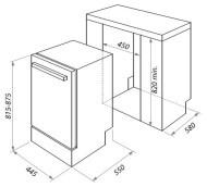 Посудомоечная машина HOMSAIR DW45L
