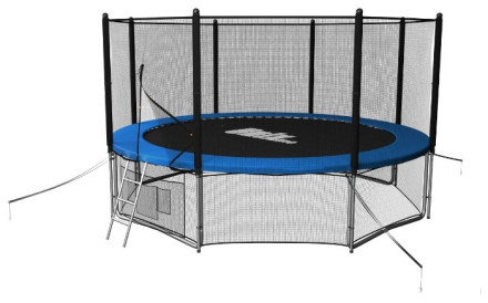 Каркасный батут Unix Line 12ft outside 366х366х269 см Каркасный батут Unix Line 12ft outside 366х366х269 см