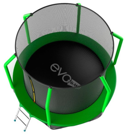 Каркасный батут EVO Jump 8FT Cosmo с нижней сетью 244х244х210 см