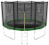 Каркасный батут EVO Jump 12FT External 366х366х265 см