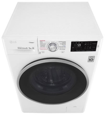 Стиральная машина LG Steam F4J6TG1W