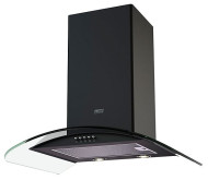Каминная вытяжка Krona Sabrina PB 600 black/black glass