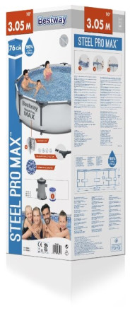 Бассейн Bestway Steel Pro MAX 56059/56408