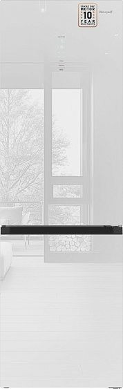 Холодильник WEISSGAUFF WRK 2000 Total NoFrost Inverter White Glass Холодильник WEISSGAUFF WRK 2000 Total NoFrost Inverter White Glass
