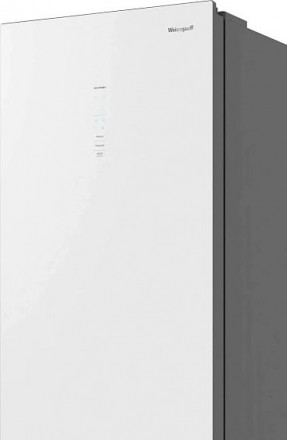 Холодильник WEISSGAUFF WRK 2000 Total NoFrost Inverter White Glass