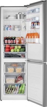 Холодильник WEISSGAUFF WRK 2000 Total NoFrost Inverter White Glass