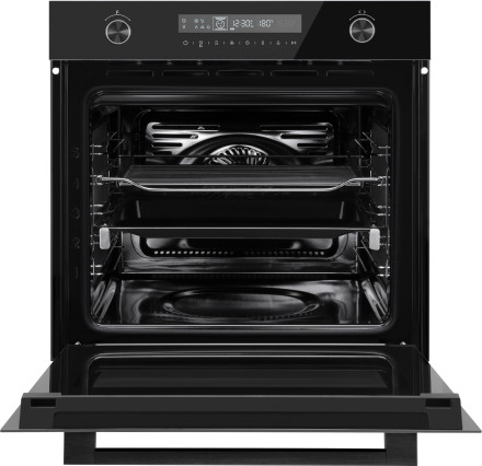 Встраиваемый электрический духовой шкаф Weissgauff EOM 751 PDB Black Edition