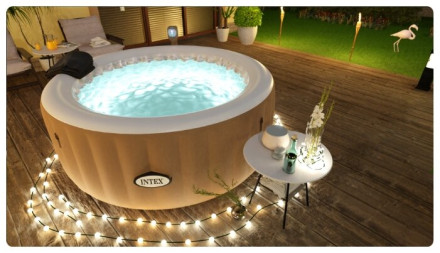СПА бассейн Intex PureSpa Bubble (28426) СПА бассейн Intex PureSpa Bubble (28426)