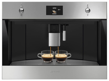 Встраиваемая автоматическая кофемашина Smeg CMS4303XRU