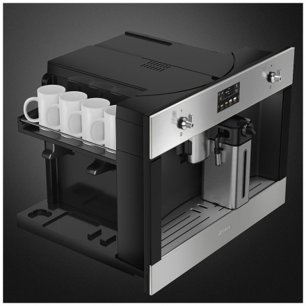 Встраиваемая автоматическая кофемашина Smeg CMS4303XRU