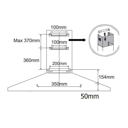 Вытяжка Evelux Favorite 60 W Вытяжка Evelux Favorite 60 W