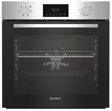 Встраиваемый электрический духовой шкаф Indesit IBFTE 3644 IX Встраиваемый электрический духовой шкаф Indesit IBFTE 3644 IX