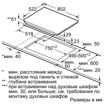 Варочная панель Bosch PXV851FC1E Варочная панель Bosch PXV851FC1E