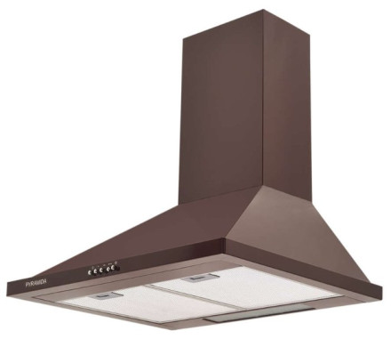 Каминная вытяжка PYRAMIDA KH 60 BR Каминная вытяжка PYRAMIDA KH 60 BR