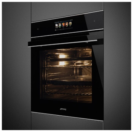 Электрический духовой шкаф smeg SFP6606WTPNX Электрический духовой шкаф smeg SFP6606WTPNX