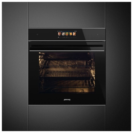 Электрический духовой шкаф smeg SFP6606WTPNX Электрический духовой шкаф smeg SFP6606WTPNX