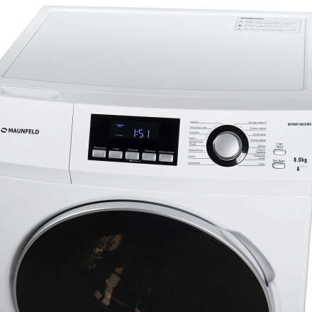 Стиральная машина MAUNFELD MFWM10852WS Стиральная машина MAUNFELD MFWM10852WS
