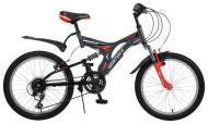 Подростковый горный (MTB) велосипед Novatrack Titanium 20 12 (2016)