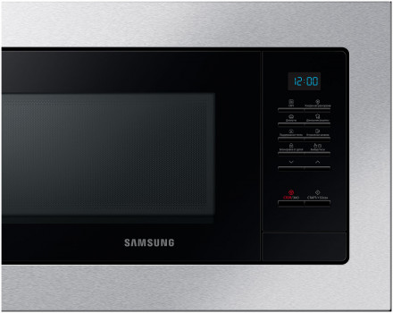 Встраиваемая микроволновая печь СВЧ Samsung MS23A7013AT/BW, нержавеющая сталь