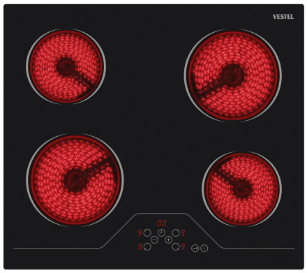 Электрическая варочная панель Vestel HVV604B0 Электрическая варочная панель Vestel HVV604B0