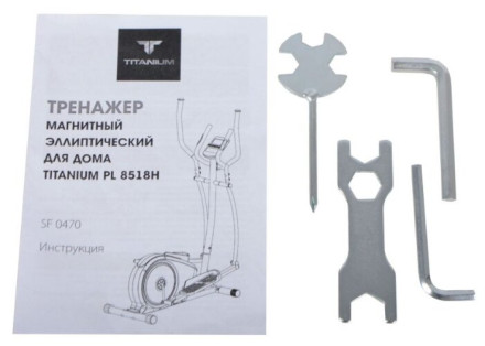 Эллиптический тренажер Titanium PL 8518H SF 0470 Эллиптический тренажер Titanium PL 8518H SF 0470