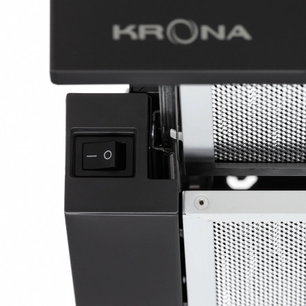 Встраиваемая вытяжка Krona Kamilla T 600 Black (2 мотора) Встраиваемая вытяжка Krona Kamilla T 600 Black (2 мотора)