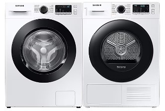 Комплект стиральная и сушильная машина Samsung WW90T4041CE/LP + DV90TA040AE/LP Комплект стиральная и сушильная машина Samsung WW90T4041CE/LP + DV90TA040AE/LP