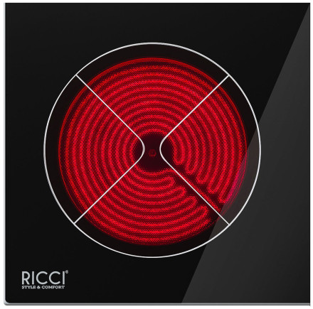 Встраиваемая электрическая варочная панель Ricci DTL-D46003F Встраиваемая электрическая варочная панель Ricci DTL-D46003F