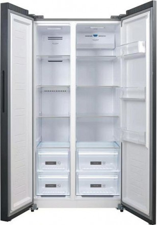 Холодильник WEISSGAUFF WSBS 600 Be NoFrost Inverter