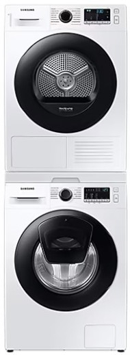 Комплект стиральная и сушильная машина Samsung WW90T4541AE/LP + DV90TA040AE/LP