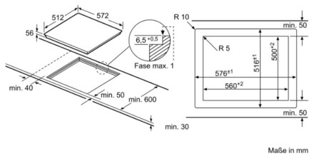 Индукционная варочная панель Bosch PXY601DW4E
