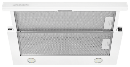 Встраиваемая вытяжка Kuppersberg SLIMLUX IV 60 GW белый/белое стекло