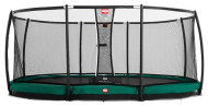 Каркасный батут Berg InGround Grand Champion + SN Deluxe Grand Champion 515х380х207 см