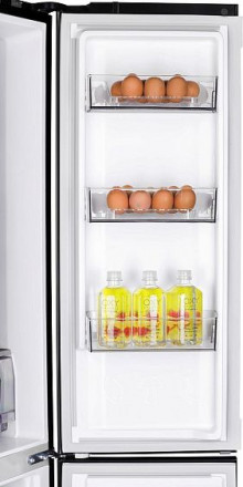 Холодильник NORDFROST RFQ 450 NFGB inverter Холодильник NORDFROST RFQ 450 NFGB inverter