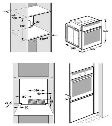 Духовой шкаф Bosch HBA23B262E