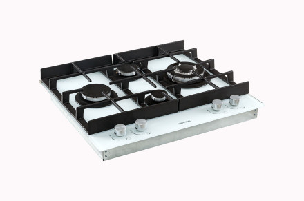 Встраиваемая газовая варочная панель Hiberg VM 6045 W Встраиваемая газовая варочная панель Hiberg VM 6045 W