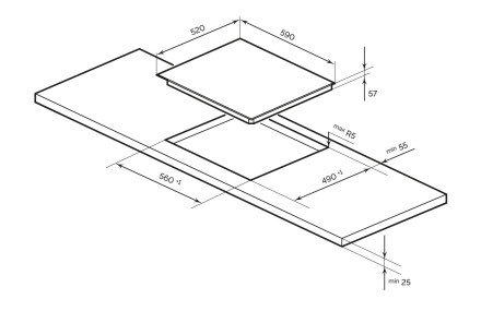 Электрическая варочная панель LEX EVI 641A GR Электрическая варочная панель LEX EVI 641A GR