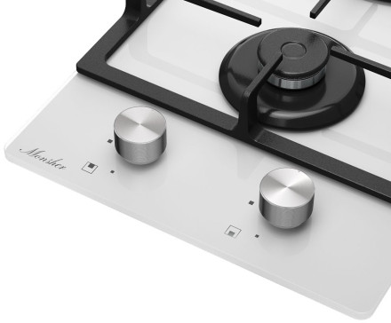 Газовая варочная панель Monsher MGG 33 Blanc Газовая варочная панель Monsher MGG 33 Blanc