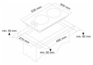 Газовая варочная панель Simfer H30V20M411 Газовая варочная панель Simfer H30V20M411
