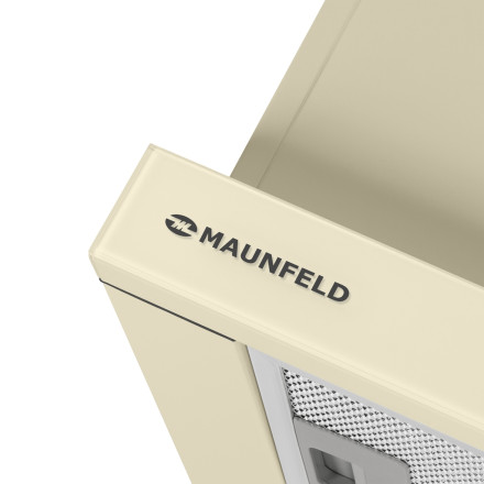 Встраиваемая вытяжка MAUNFELD VS Fast Glass 60 бежевый